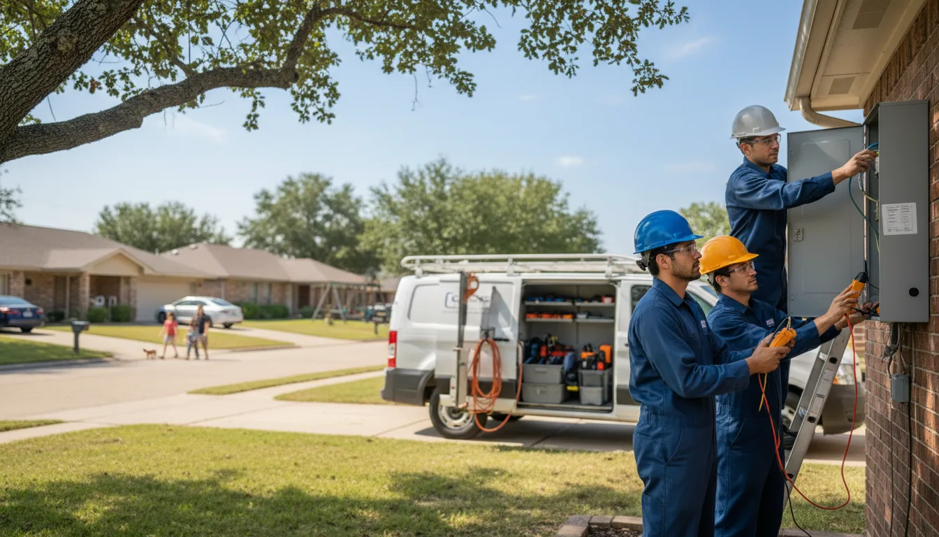Certified electrician providing emergency electrical services in Brooks, CA